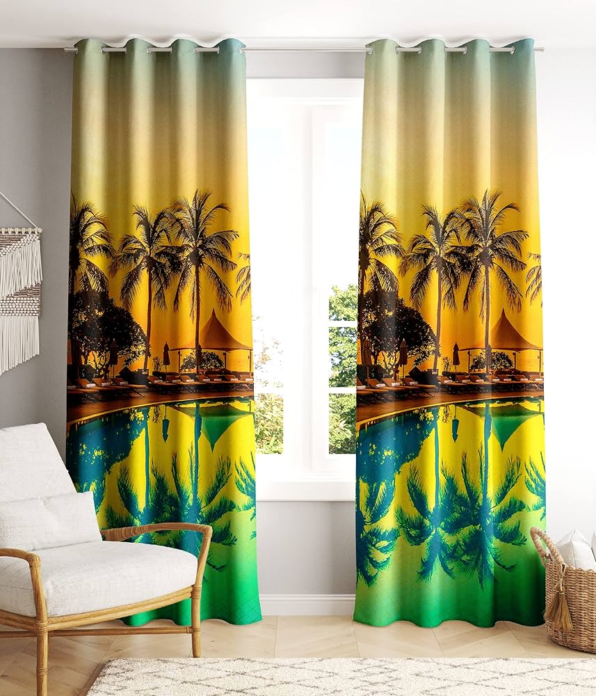  Printed Curtains 